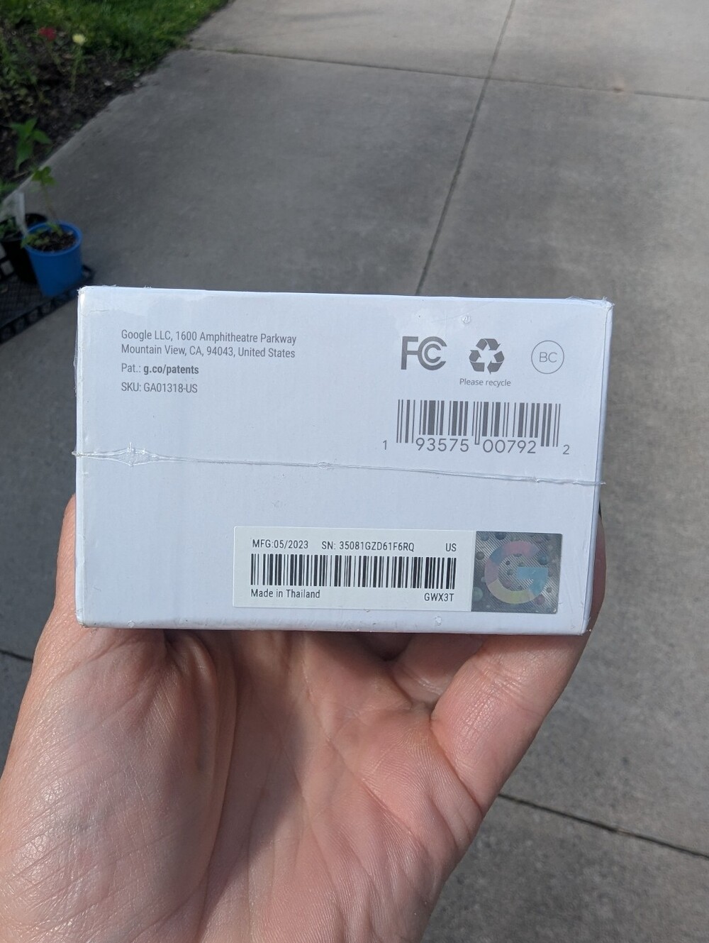 google Nest Doorbell - White - Picture 2 of 2